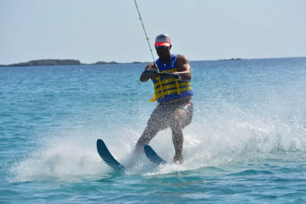 water ski at falassarna
